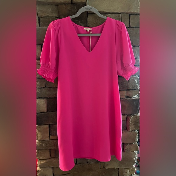 NWT Jodifl Hot Pink Midi Dress. Sz. Small💗 - Picture 6 of 6